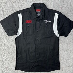 Reason Scarface Mechanics Shirt Black Embroidered Tony Montana / Mens Medium